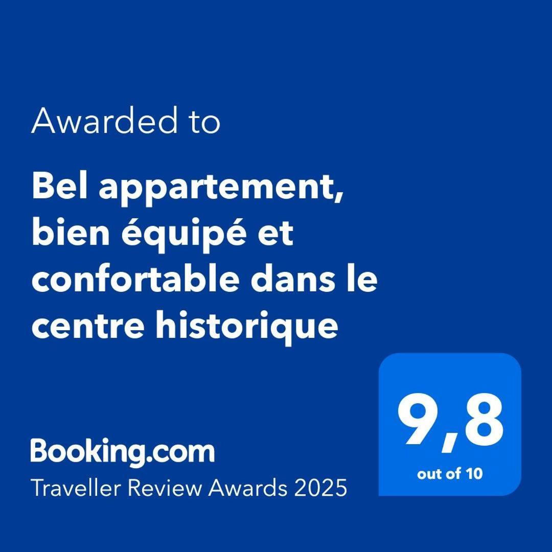 Bel Appartement, Bien Equipe Et Confortable Dans Le Centre Historique Fougeres Ngoại thất bức ảnh